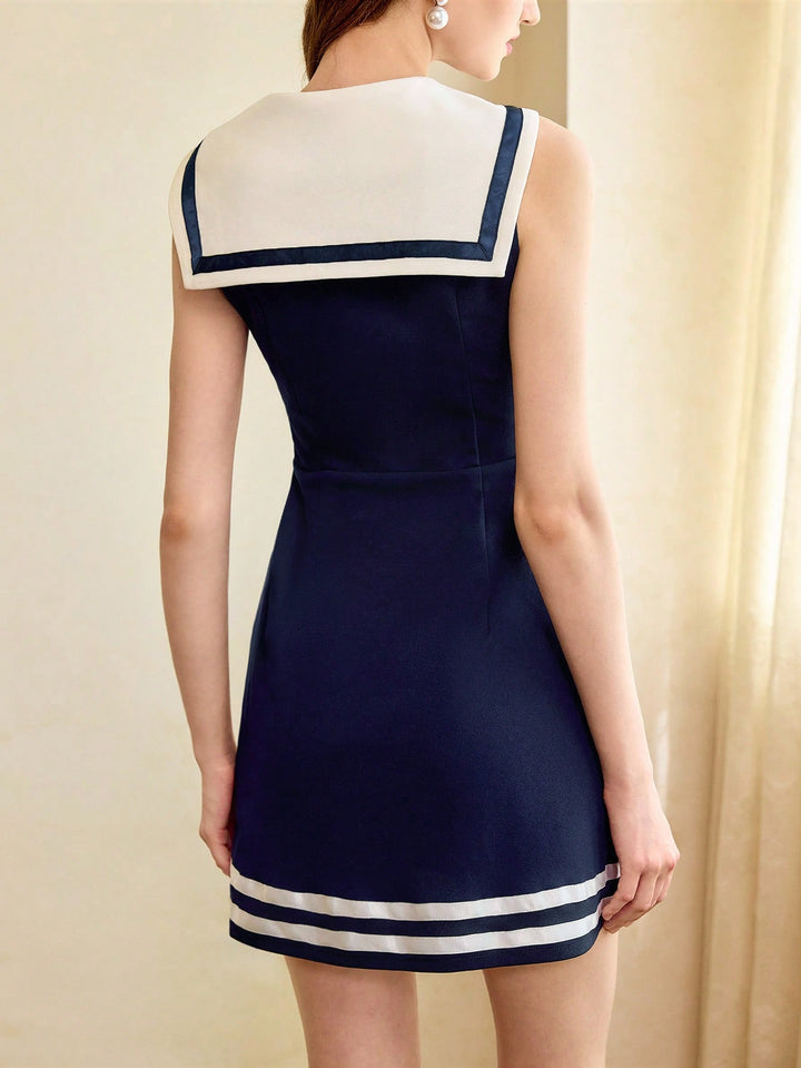 Rochie scurtă SHEIN, albastru