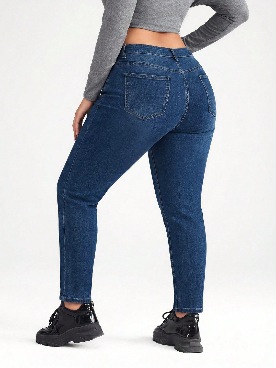 Jeans SHEIN, albastru