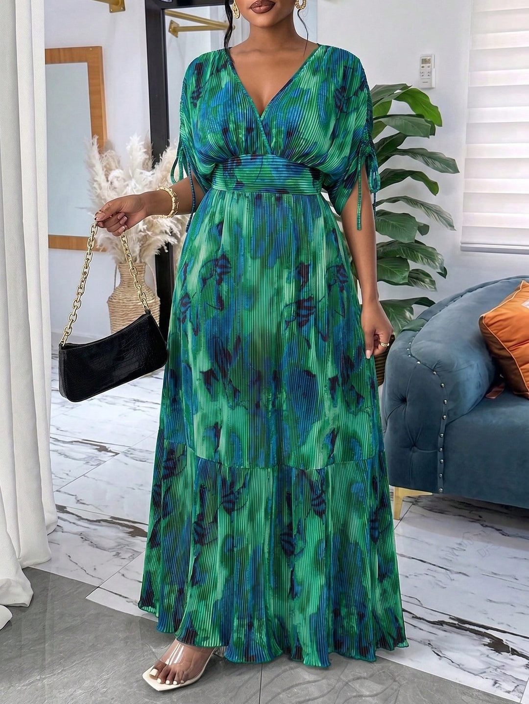 Rochie SHEIN, verde