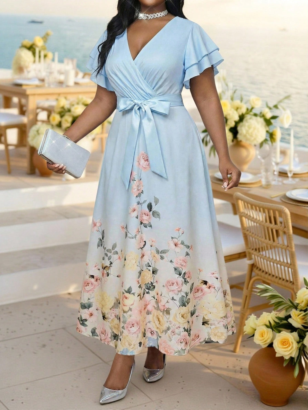 Rochie SHEIN, albastru