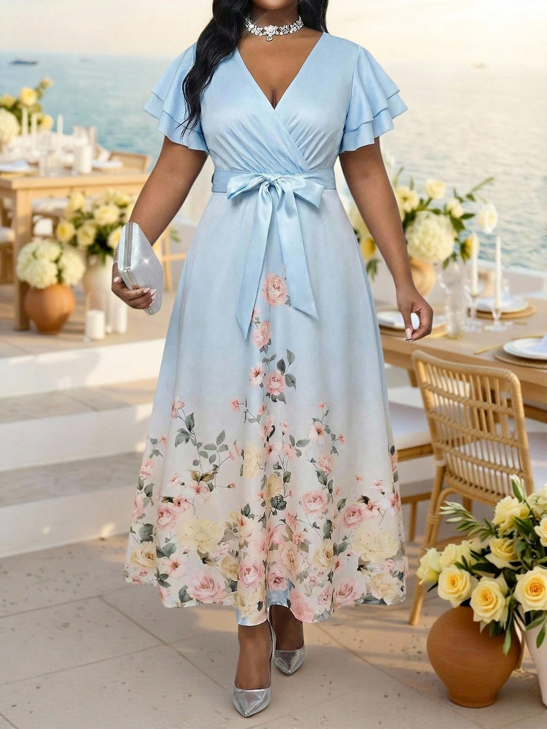 Rochie SHEIN, albastru