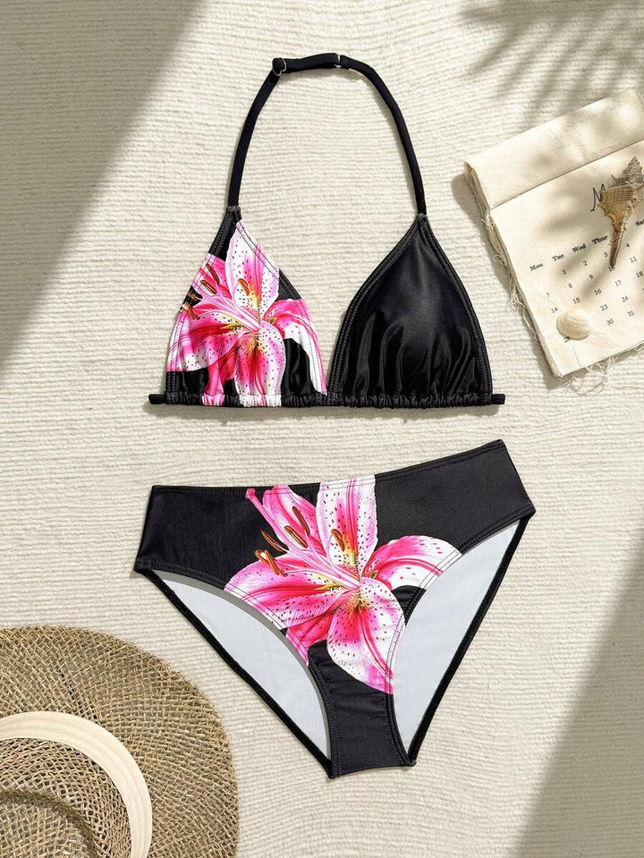 Costum de baie SHEIN, mix culori
