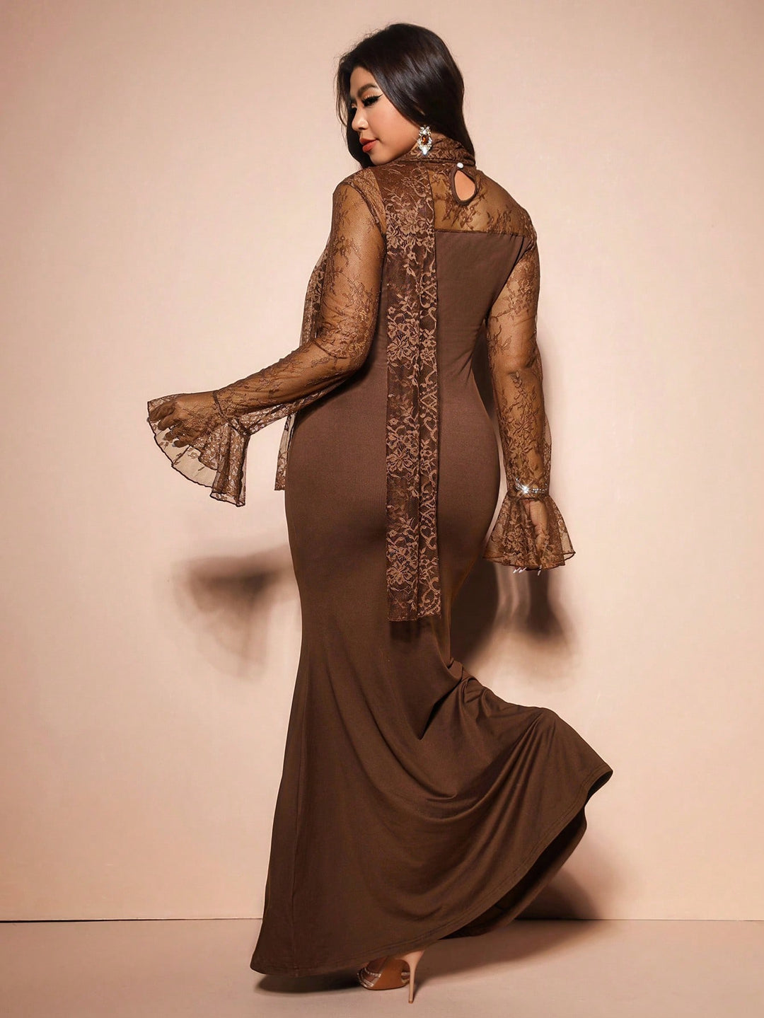 Rochie SHEIN, maro