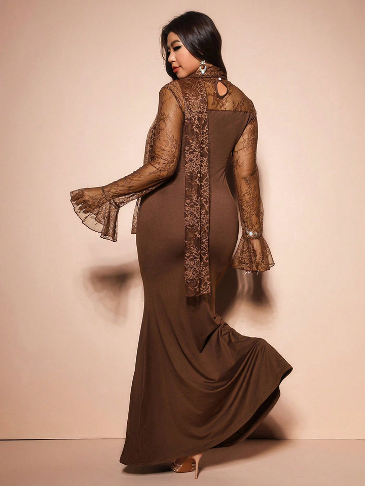 Rochie SHEIN, maro