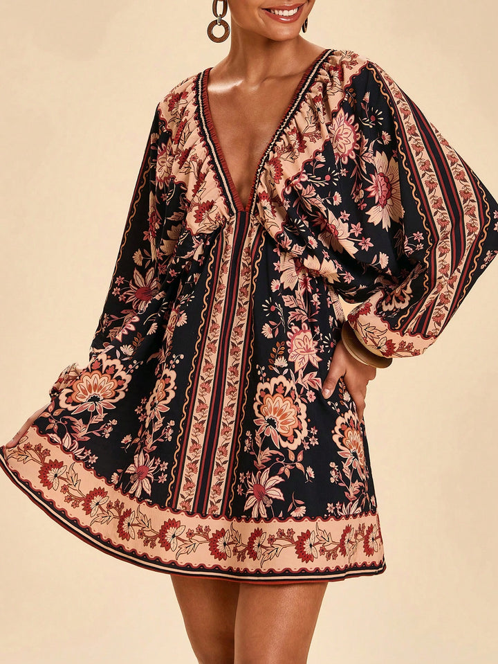Rochie mini SHEIN, animal print