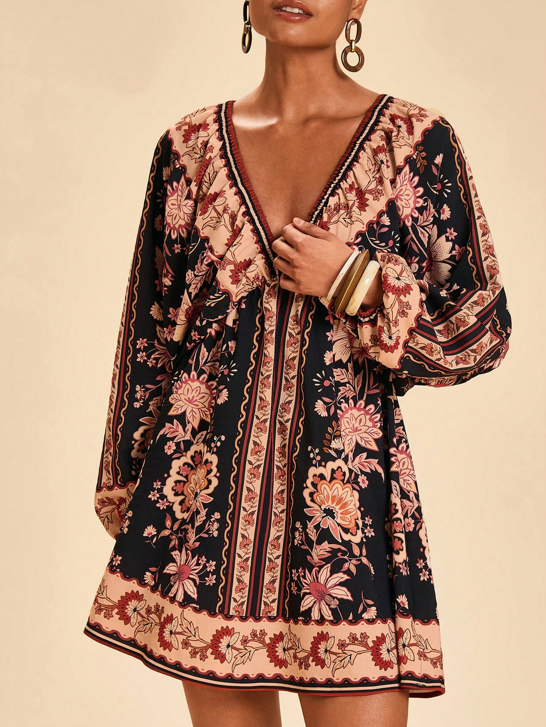 Rochie mini SHEIN, animal print