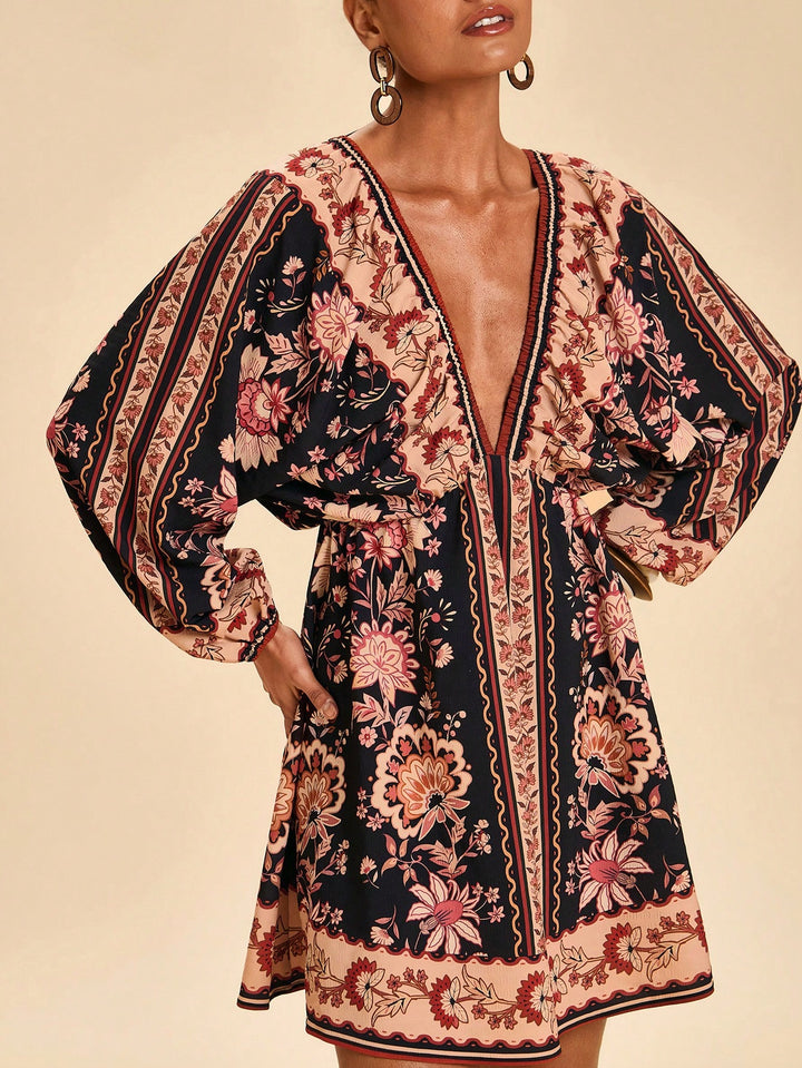 Rochie mini SHEIN, animal print
