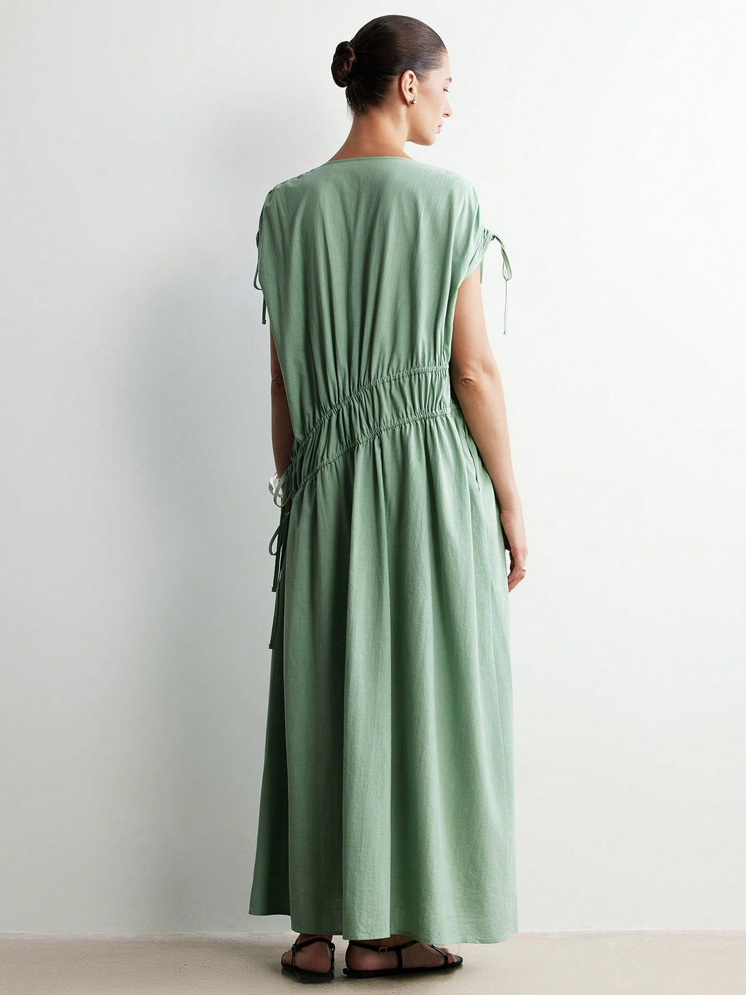 Rochie maxi SHEIN, verde