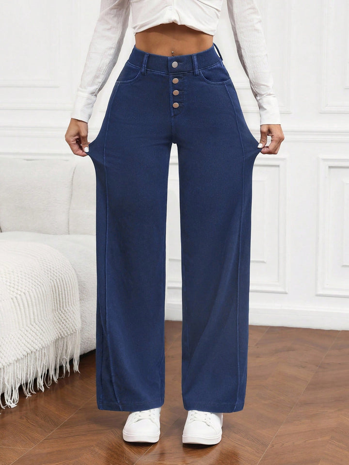 Jeans SHEIN, albastru