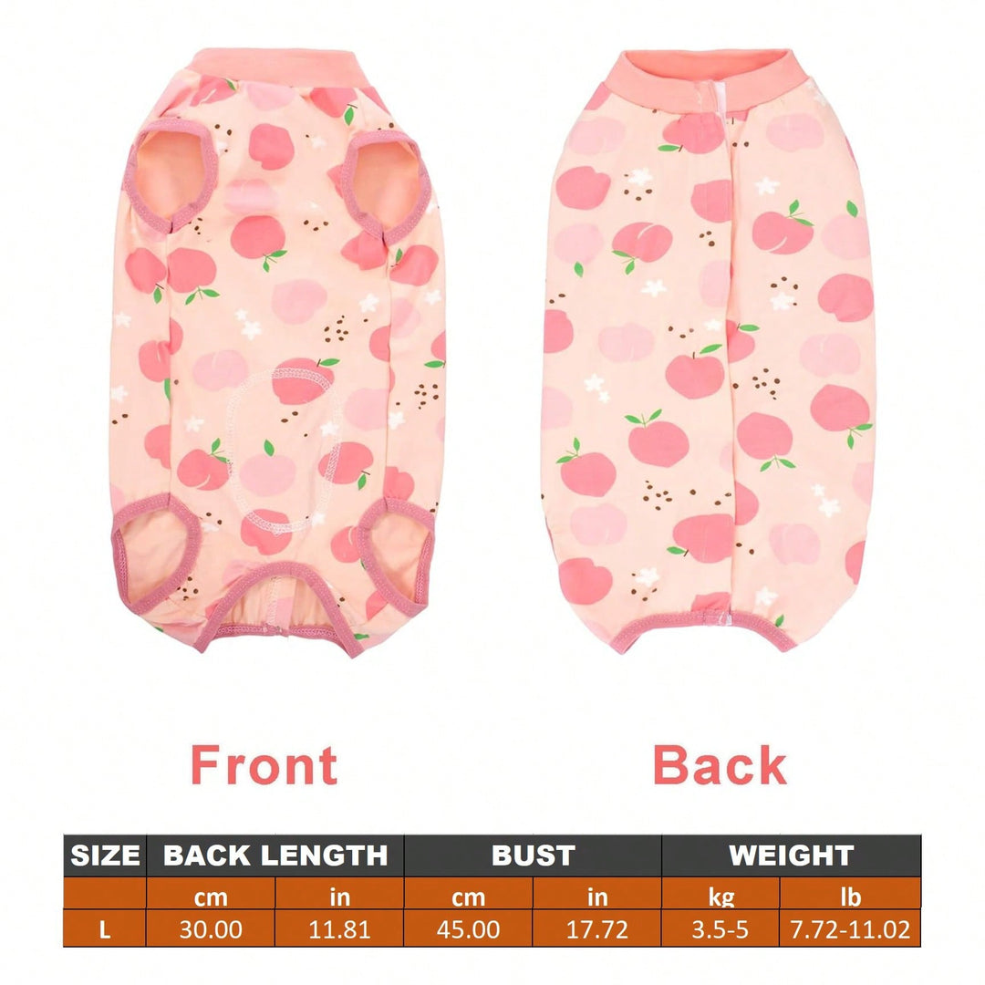 Costum de recuperare pentru animale SHEIN, roz