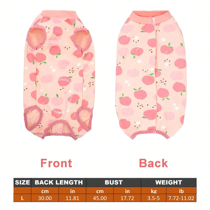 Costum de recuperare pentru animale SHEIN, roz