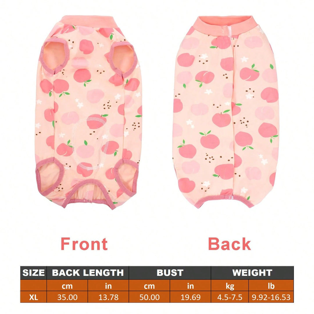 Costum de recuperare pentru animale SHEIN, roz