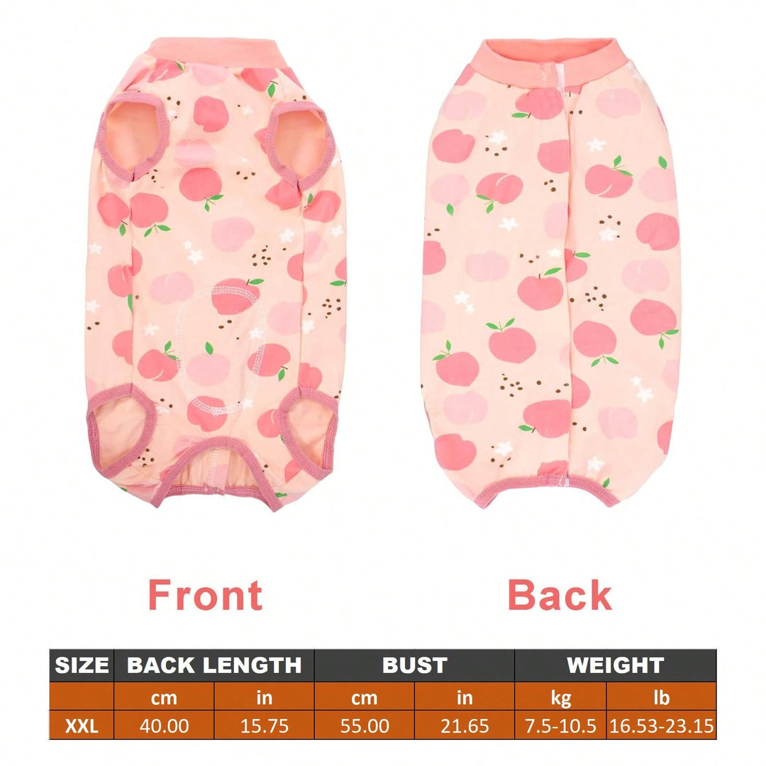 Costum de recuperare pentru animale SHEIN, roz