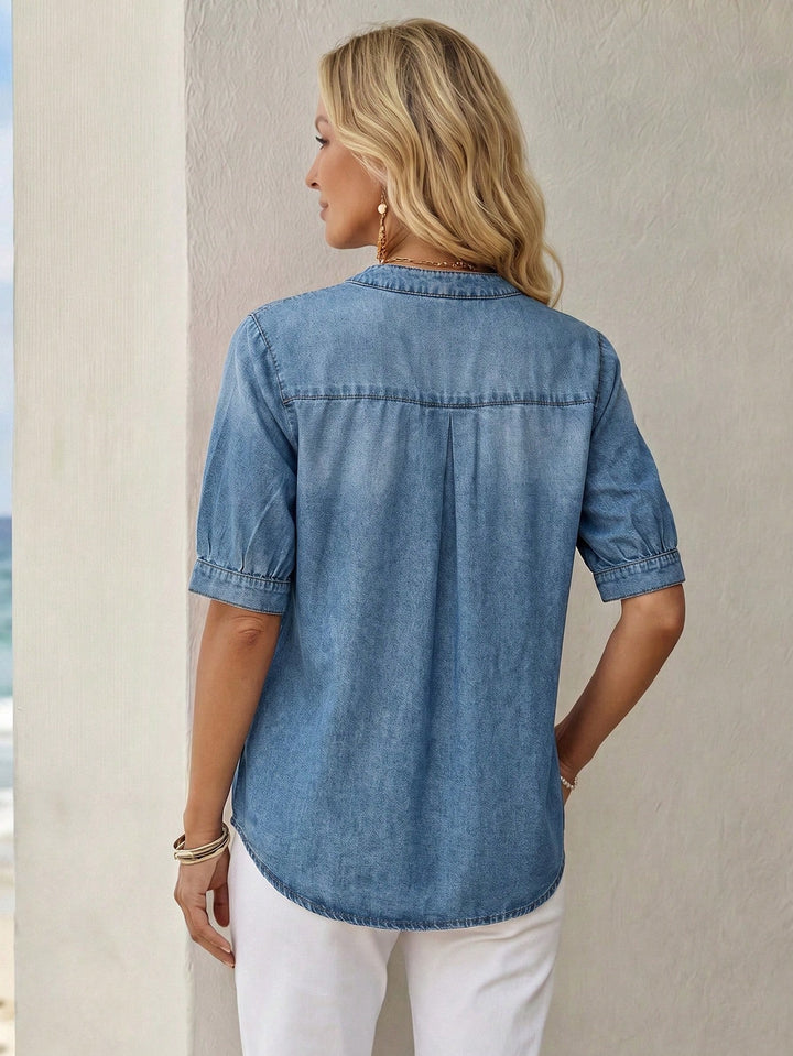 Top SHEIN, albastru