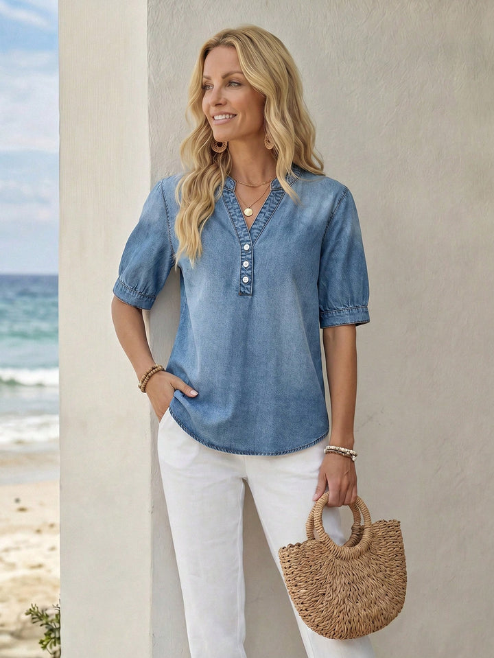 Top SHEIN, albastru