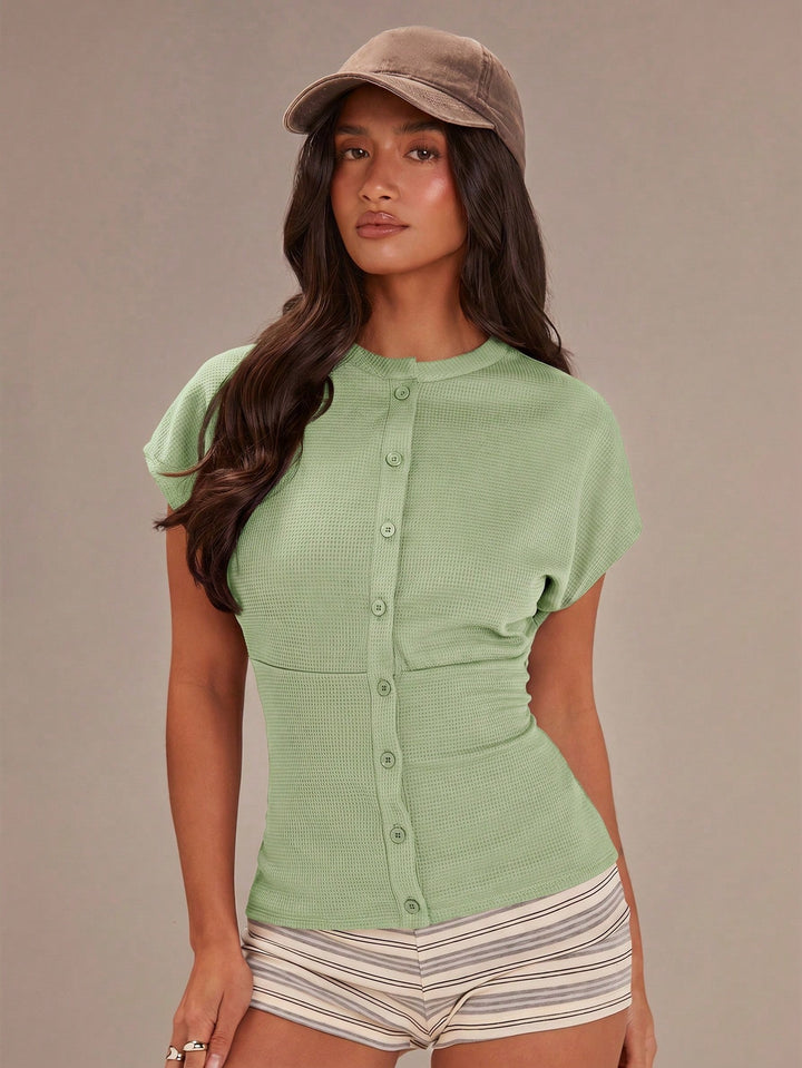 Top SHEIN, verde