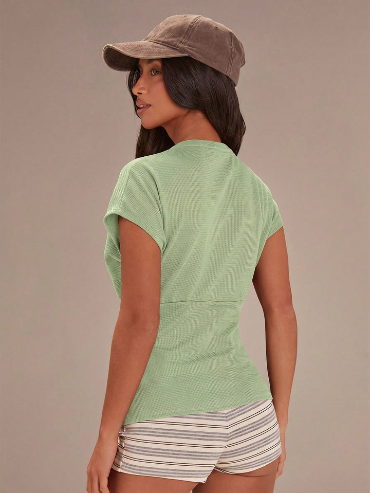 Top SHEIN, verde
