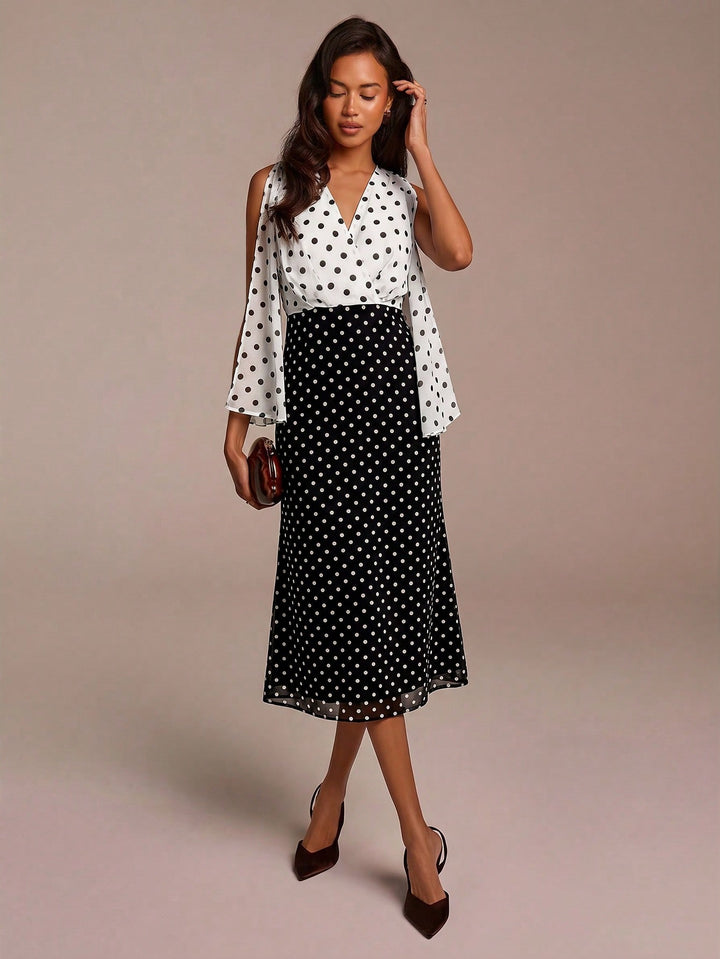 Rochie midi SHEIN, negru