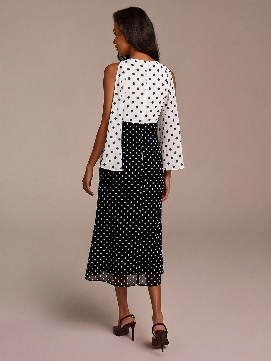 Rochie midi SHEIN, negru