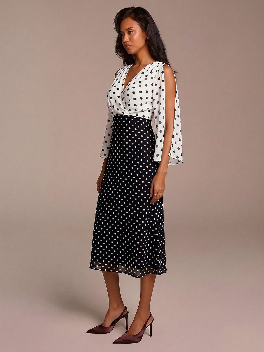 Rochie midi SHEIN, negru