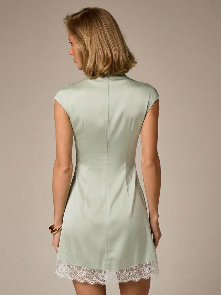 Rochie mini SHEIN, verde
