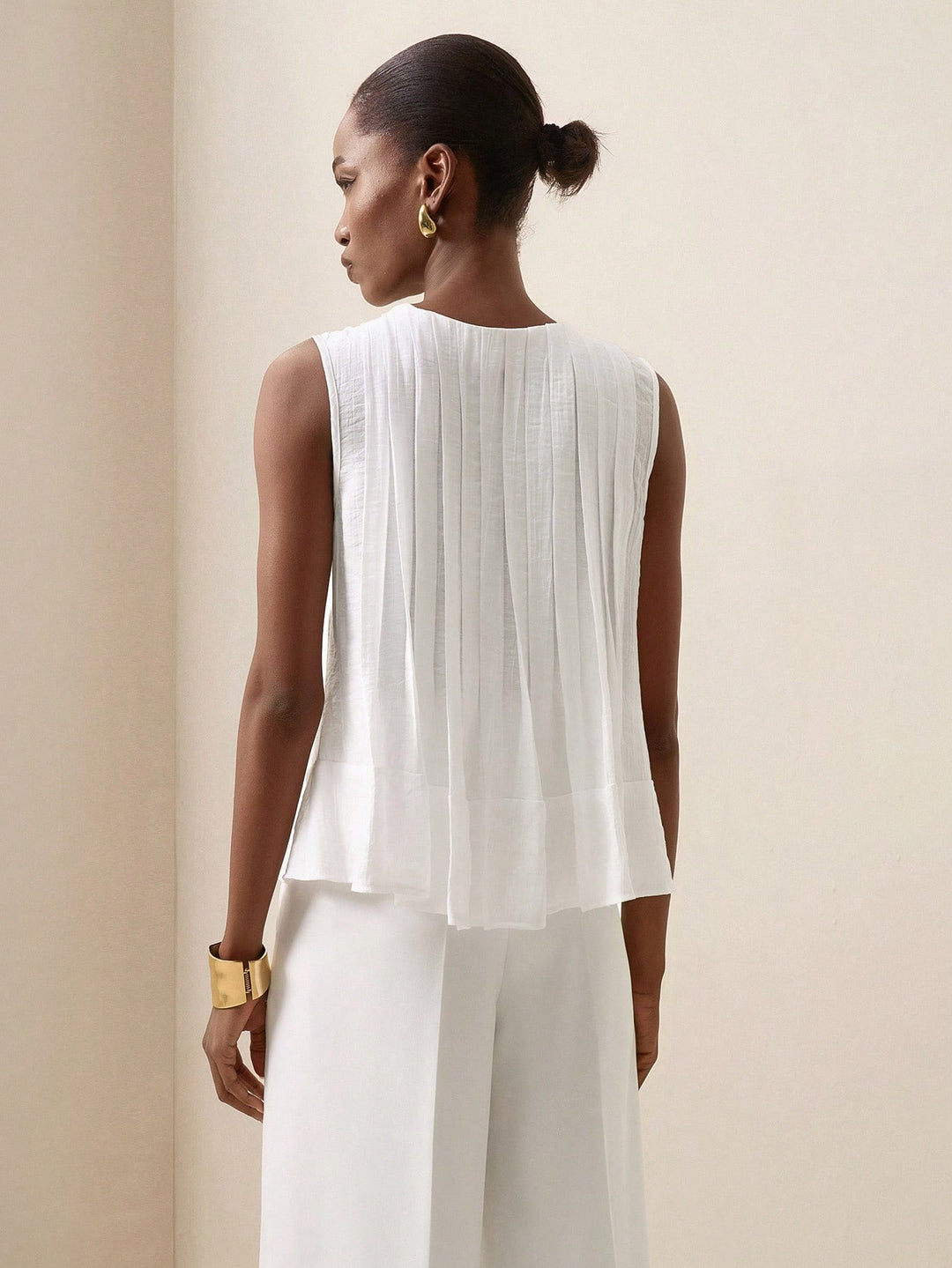 Top SHEIN, alb