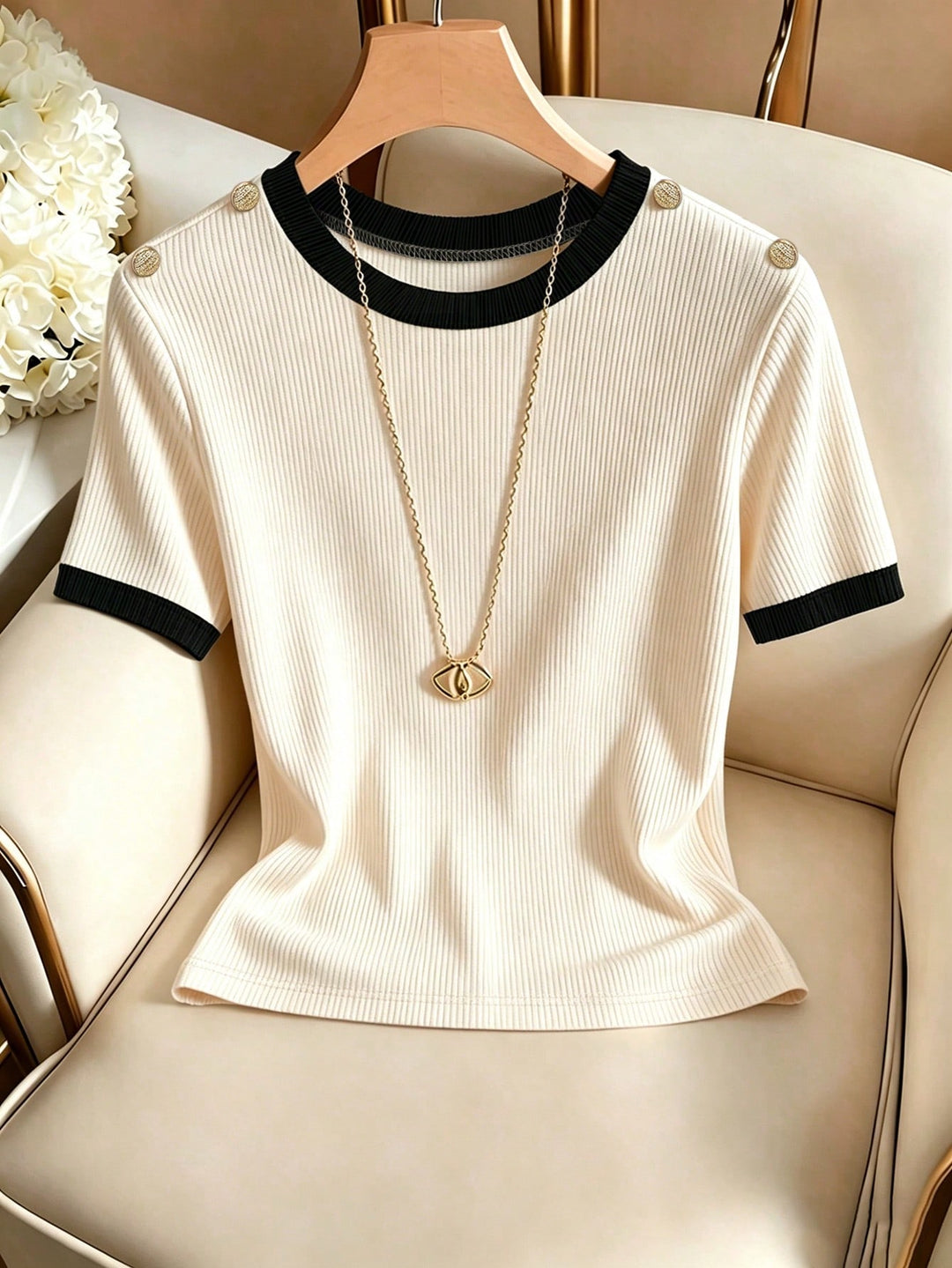 Tricou SHEIN, portocaliu
