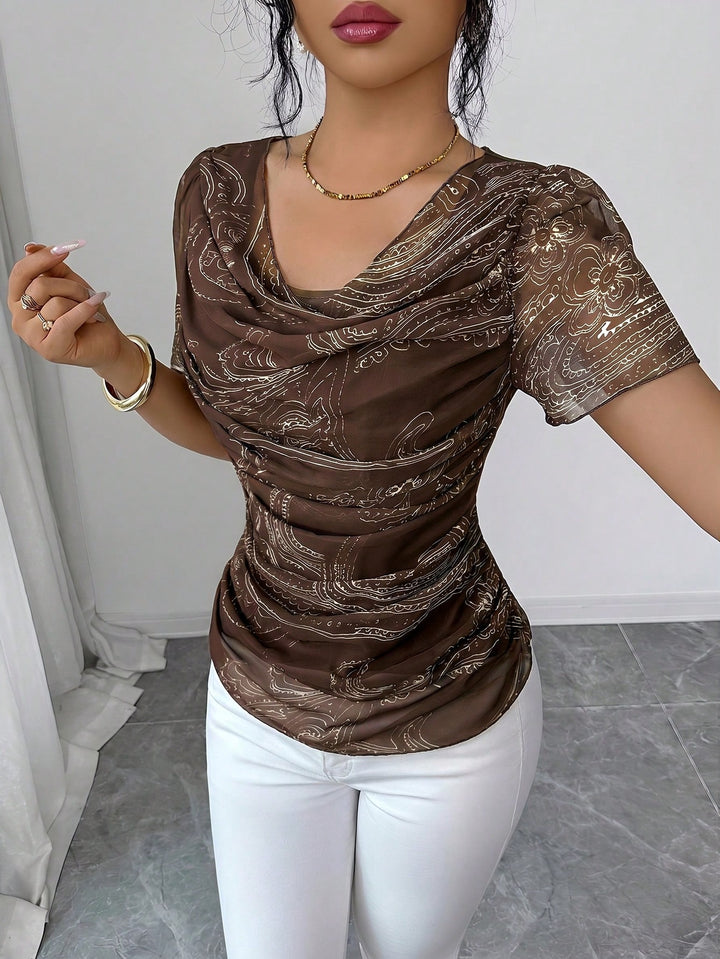 Bluza SHEIN, maro