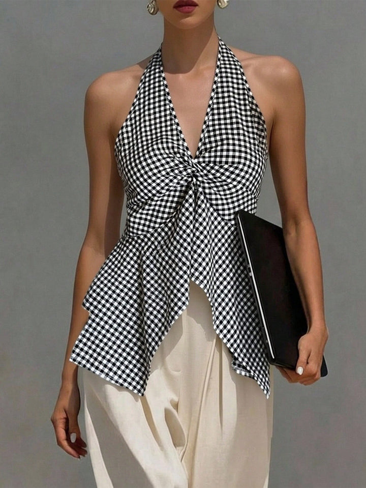 Top SHEIN, negru