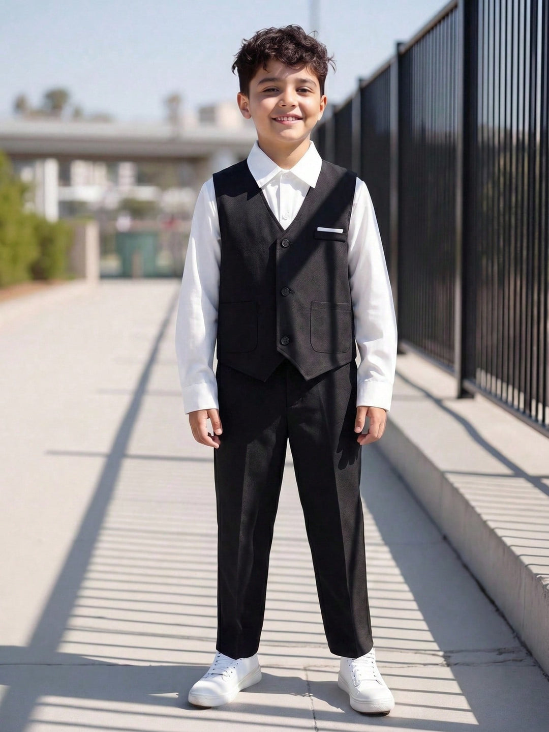 Costum SHEIN, negru