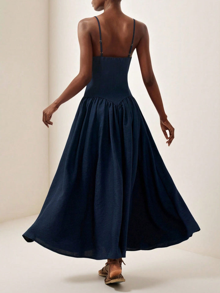 Rochie maxi SHEIN, albastru