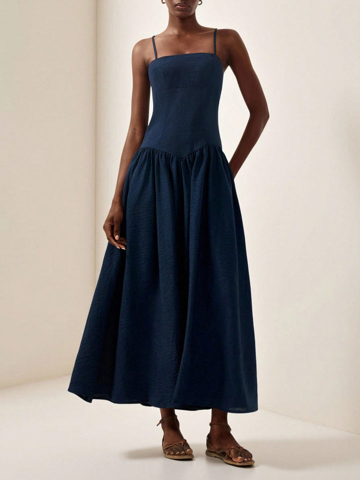 Rochie maxi SHEIN, albastru