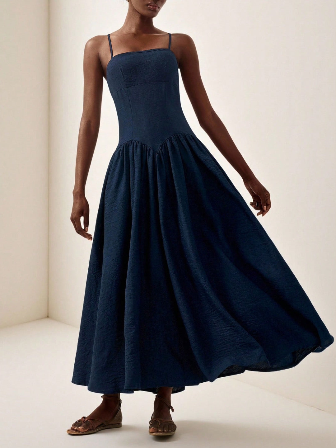Rochie maxi SHEIN, albastru