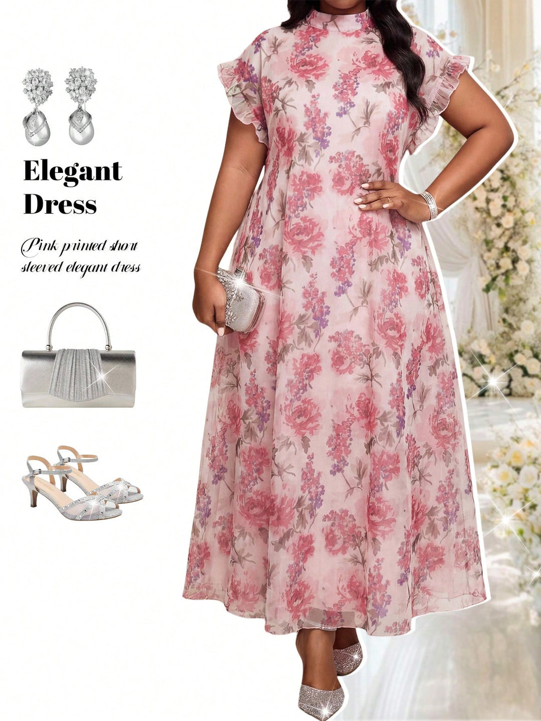 Rochie SHEIN, mix culori