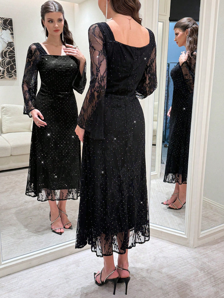 Rochie maxi SHEIN, negru