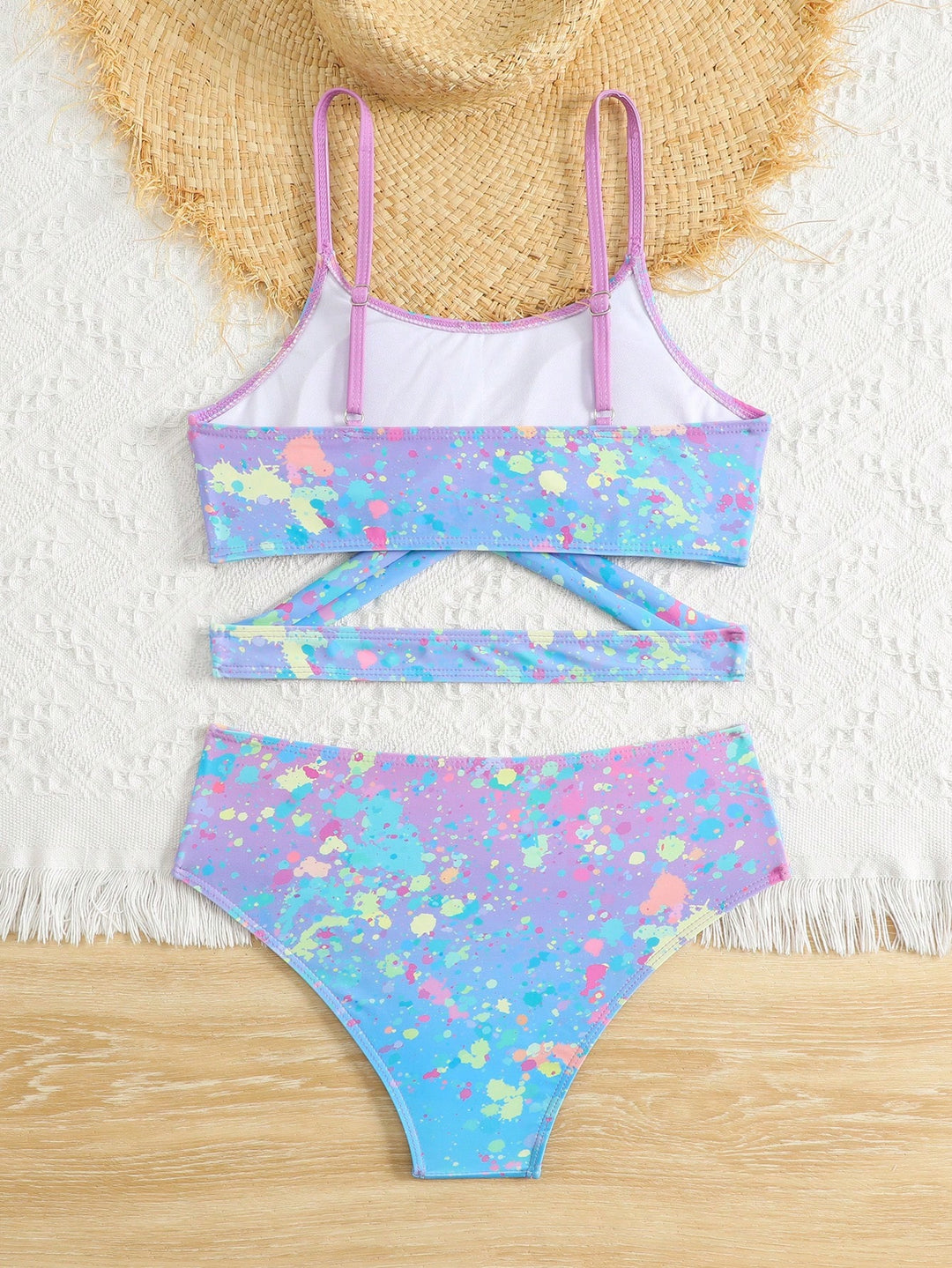 Set bikini SHEIN, mix culori