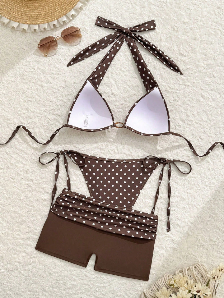 Set bikini SHEIN, mix culori