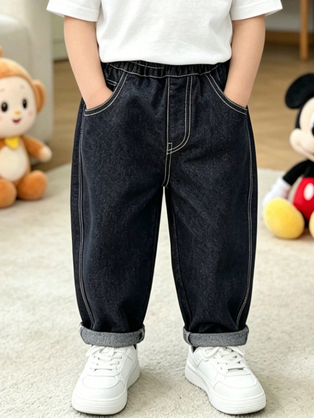 Jeans SHEIN, albastru