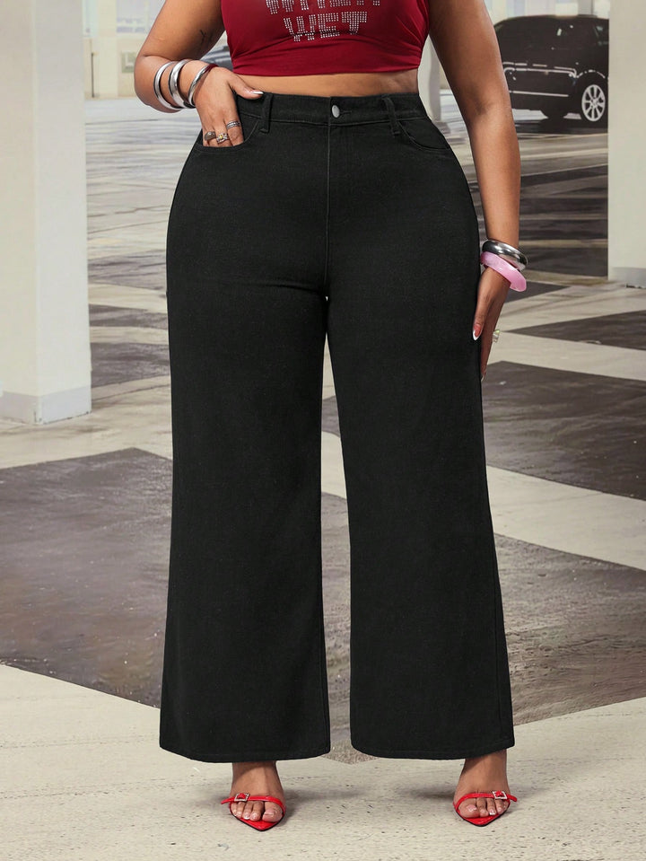 Jeans SHEIN, negru