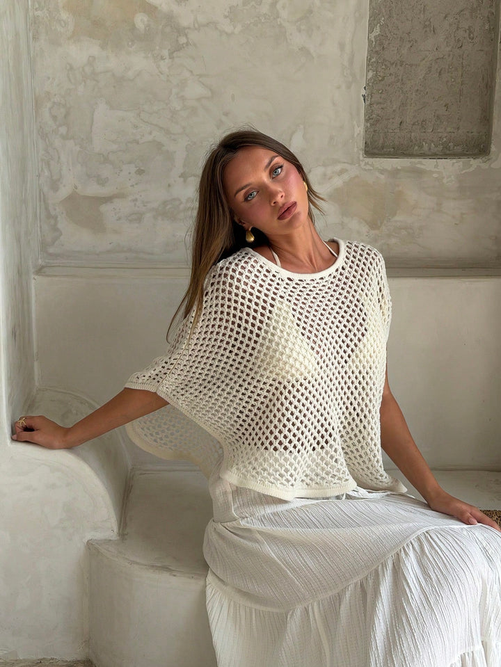 Pulover SHEIN, bej