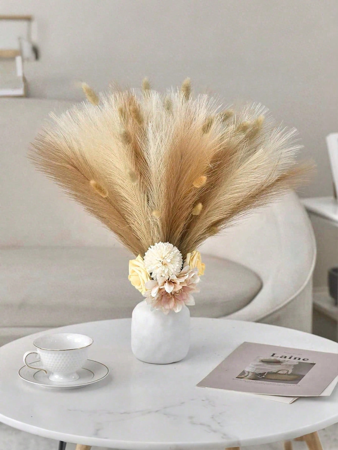 Floari artificiale SHEIN, mix culori