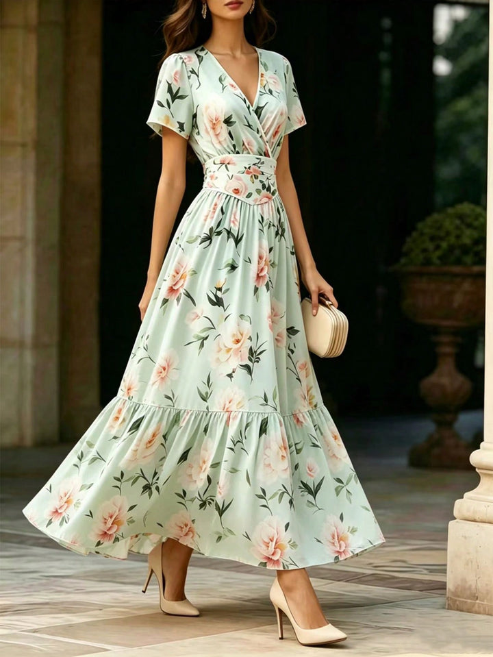 Rochie maxi SHEIN, mix culori