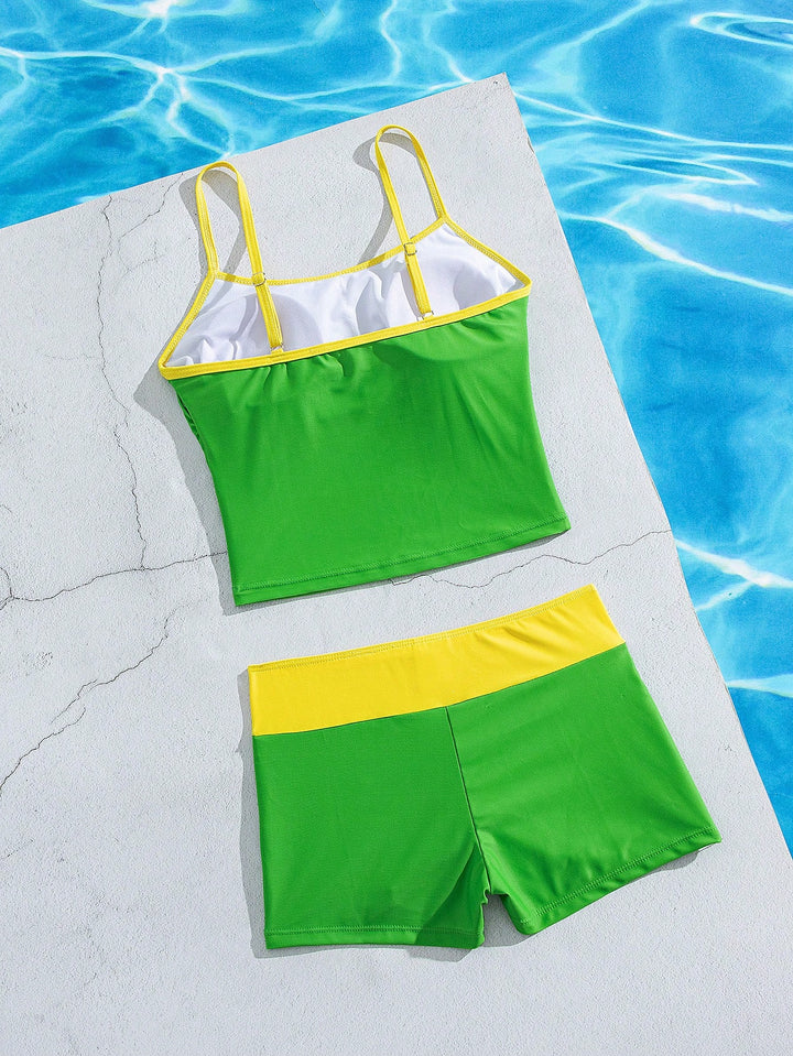 Set bikini SHEIN, mix culori