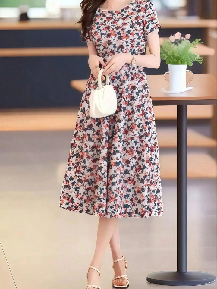 Rochie maxi SHEIN, kaki