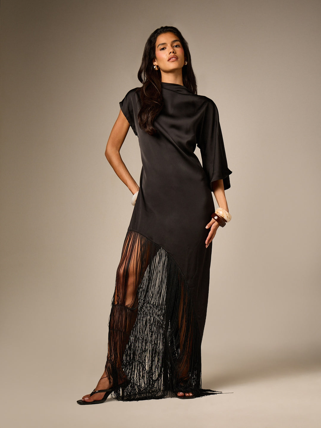 Rochie maxi SHEIN, negru