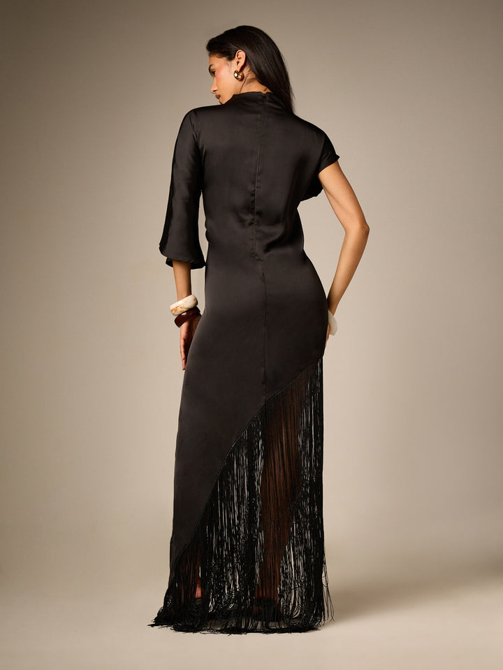 Rochie maxi SHEIN, negru