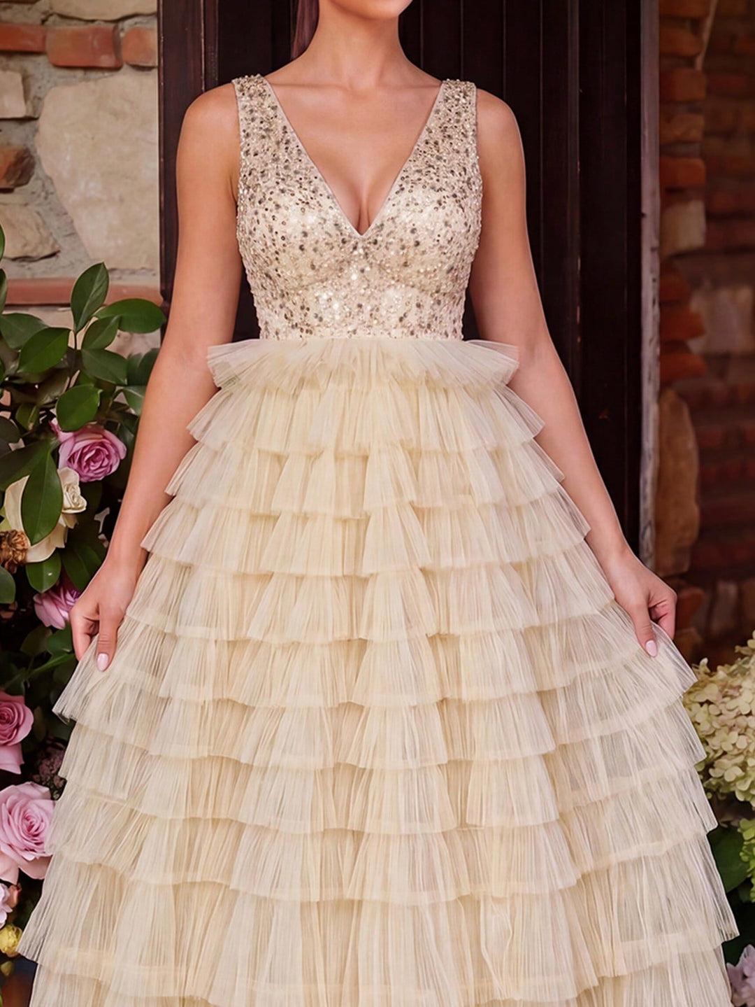 Rochie SHEIN, portocaliu