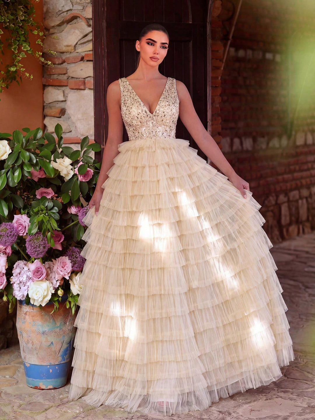 Rochie SHEIN, portocaliu