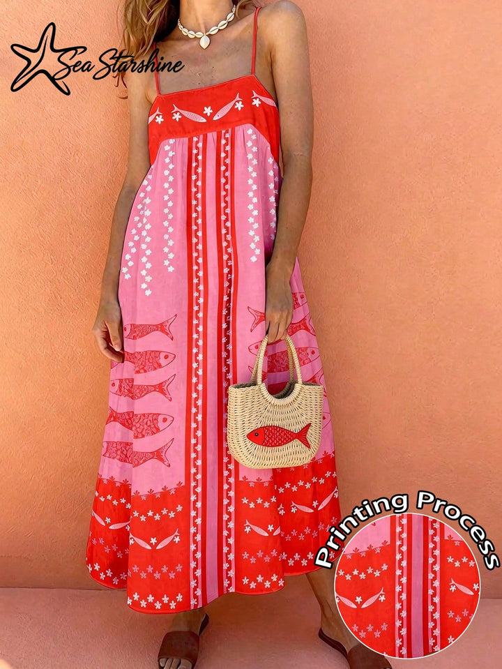 Rochie maxi SHEIN, roz