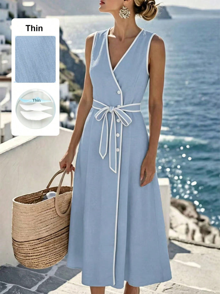 Rochie maxi SHEIN, albastru